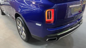 Rolls Royce Cullinan 2019 in Blue Super Car Dealership in Dubai