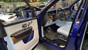 Buy Rolls Royce Cullinan 2019 in Blue in Dubai UAE