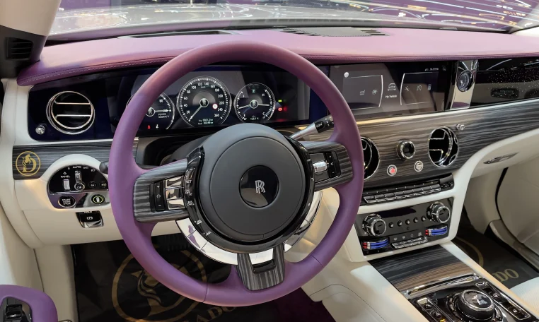Rolls Royce Ghost Grey Dealership in Dubai