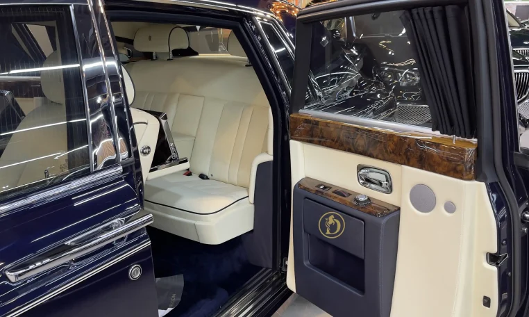 Rolls Royce Phantom Dark Blue Exotic Car Dealership in UAE