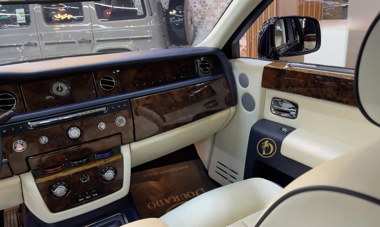 Rolls Royce Phantom Dark Blue Dealership in Dubai