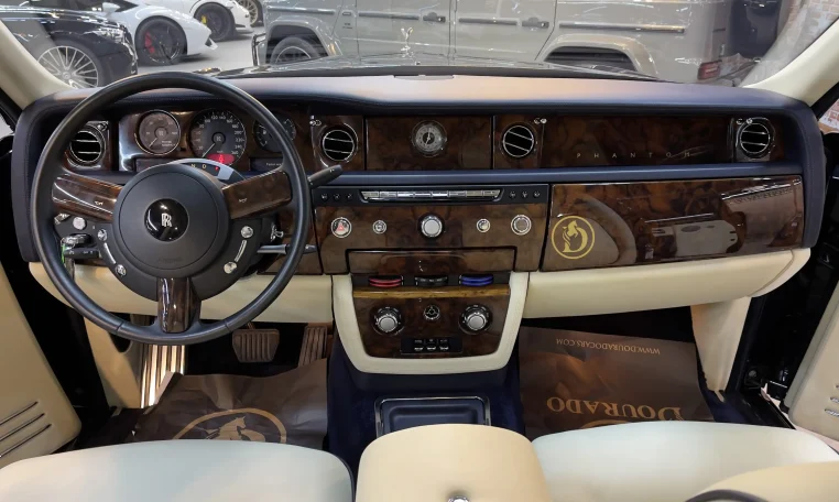 Rolls Royce Phantom Dark Blue Car Dealership in Dubai UAE