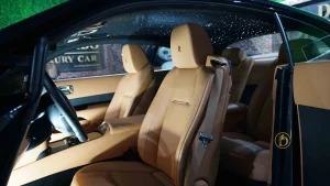 Rolls Royce Wraith in Dark Grey Exotic Car Dealership in Dubai