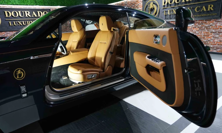 Buy Rolls Royce Wraith in Dark Grey in Dubai