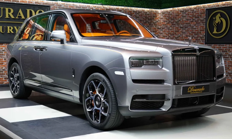 Rolls Royce Cullinan Grey Metallic Car for Sale in UAE