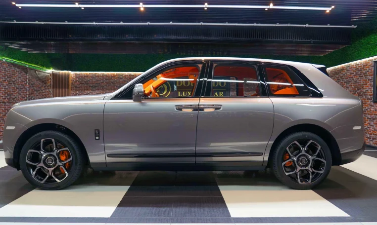 Rolls Royce Cullinan Grey Metallic Dealership in Dubai