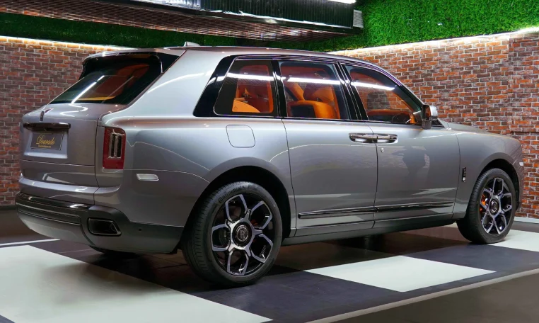 Rolls Royce Cullinan Grey Metallic Dealership in UAE