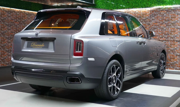 Rolls Royce Cullinan Grey Metallic Dealership in Dubai UAE