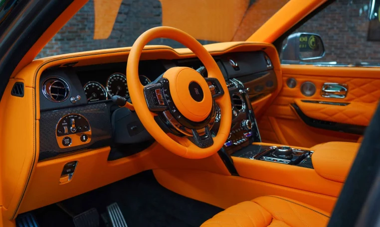 Rolls Royce Cullinan Grey Metallic Luxury Car Dealership in Dubai