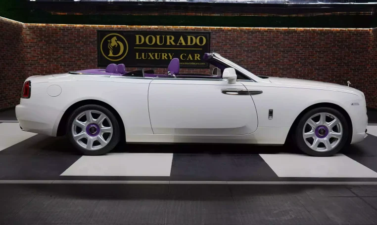 Rolls Royce Dawn in White Exotic Car for Sale in UAE