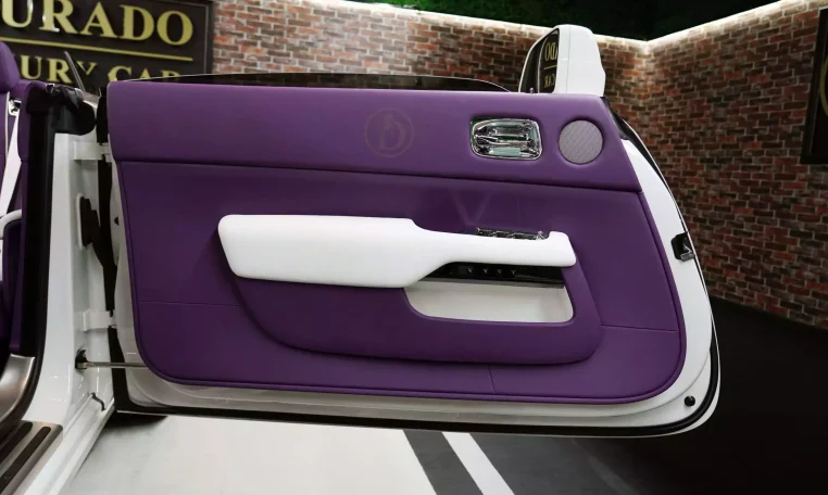 Rolls Royce Dawn in White Dealership in UAE