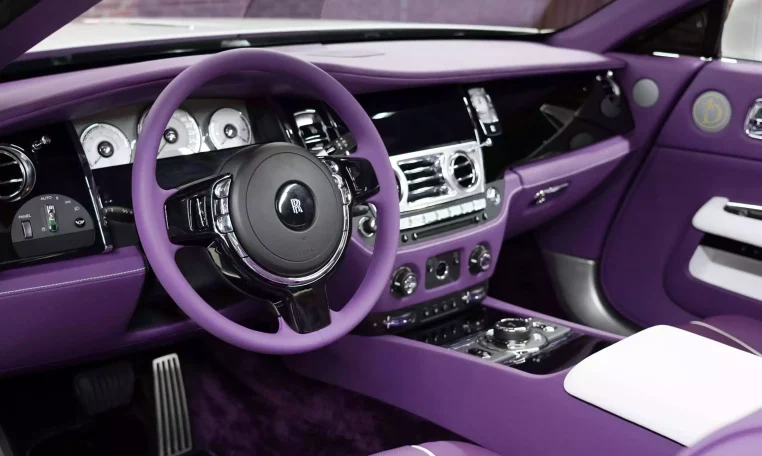 Rolls Royce Dawn in White Dealership in Dubai