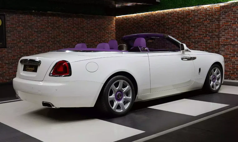 Rolls Royce Dawn in White Super Car for Sale in Dubai