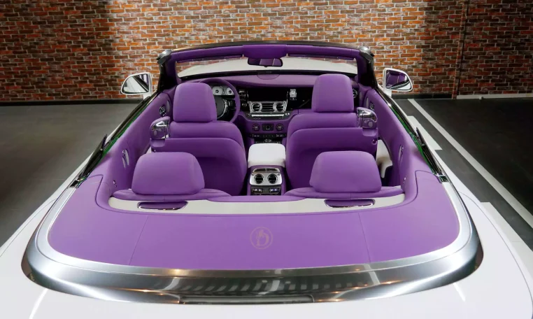 Rolls Royce Dawn in White Exotic Car for Sale in Dubai