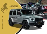 Mercedes G 63 Double Night Package in Silver: Elevate Your Drive with Unmatched Luxury
