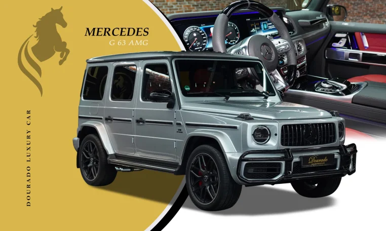Mercedes G 63 Double Night Package in Silver: Elevate Your Drive with Unmatched Luxury