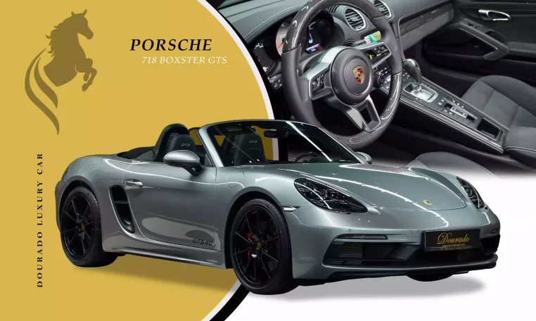 2023 Porsche 718 Boxster GTS: Silver Exterior - The Superhero of Sports Cars