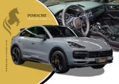 2023 Porsche Cayenne Turbo GT Coupe: Superhero-Style Adventure in Arctic Grey