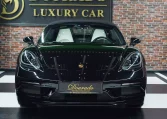 Dubai Porsche 718 Boxster Black for Sale