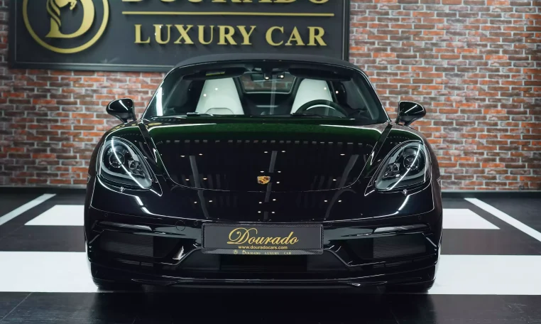 Dubai Porsche 718 Boxster Black for Sale