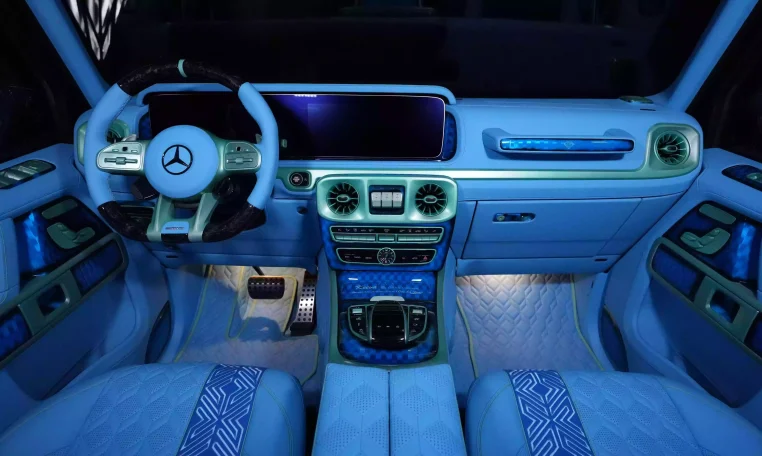 G7X Keeva by Onyx Concept 1 of 5 Magno Black Luxury car Showroom