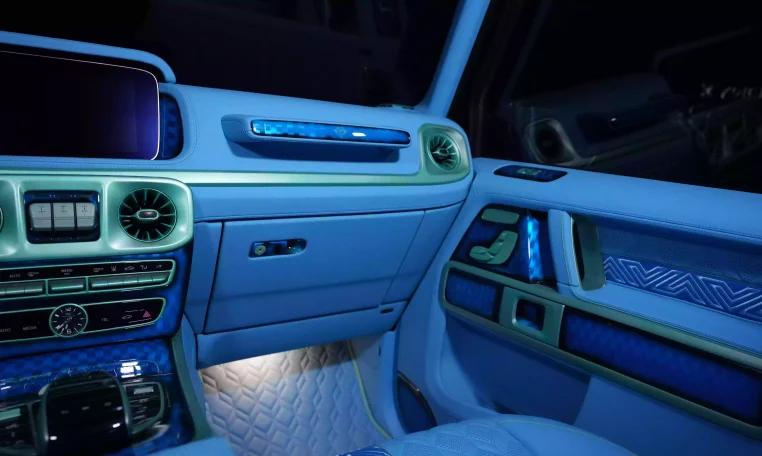 G7X Keeva by Onyx Concept 1 of 5 Magno Black / Dodger Blue hyper car showroom