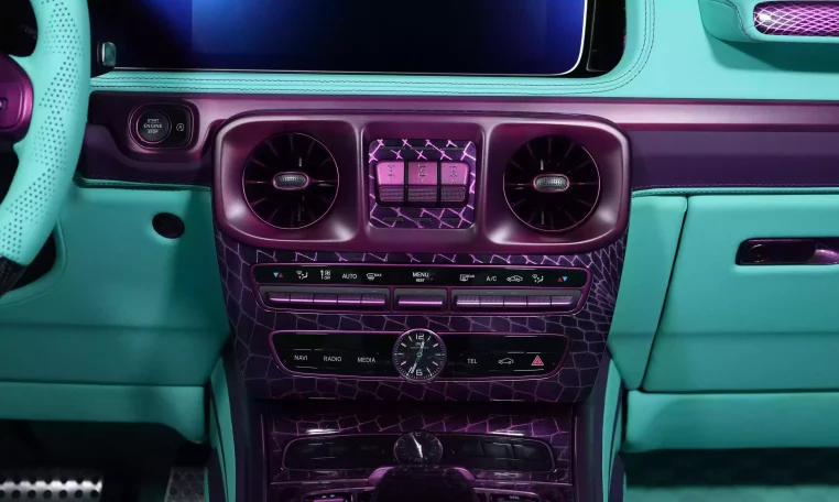 Buy G7X Onyx Concept 1 of 5 Green Light & Black Magno Luxury car in Dubai