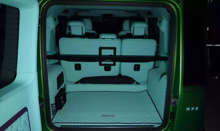 G7X Onyx Concept 1 of 5 Green Light & Black Magno Exotic car