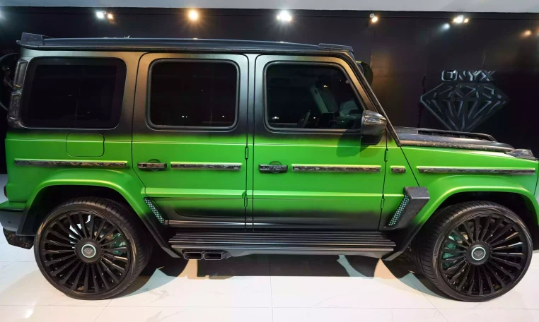 G7X Onyx Concept 1 of 5 Green Light & Black Magno Luxury car Dealership Dubai