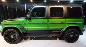 G7X Onyx Concept 1 of 5 Green Light & Black Magno Luxury car Dealership