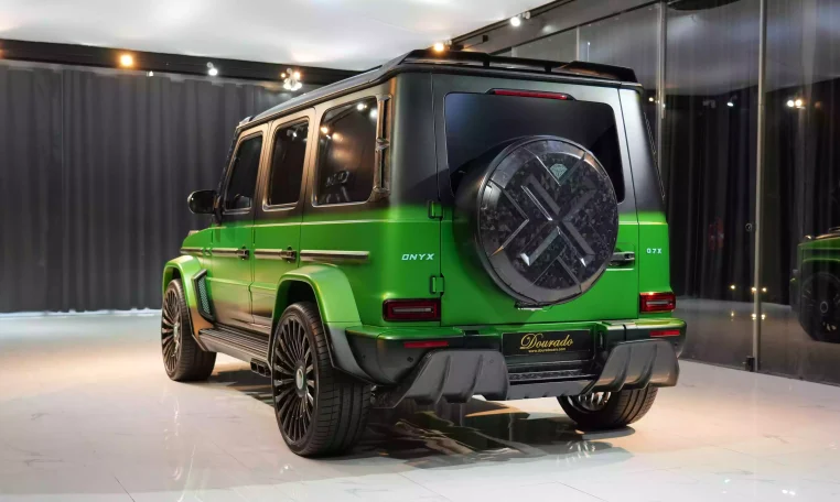 2023 G7X Onyx Concept 1 of 5 Green Light & Black Magno Luxury car for sale in Dubai UAE