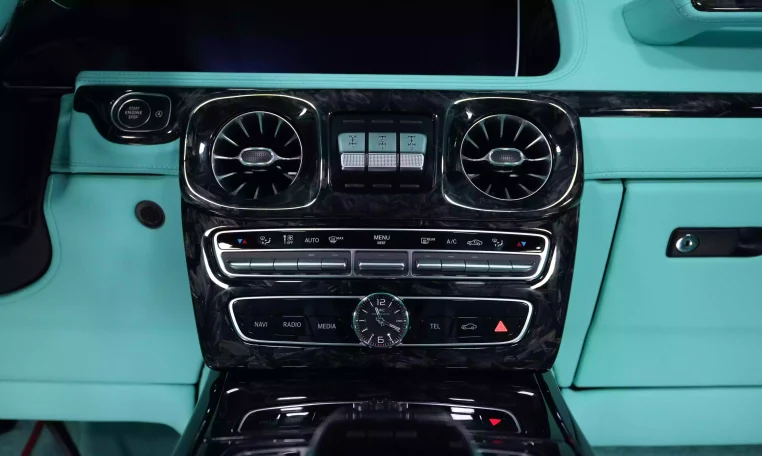 G7X Onyx Concept 1 of 5 Hyacinth Red Metallic Luxury Car Showroom Dubai