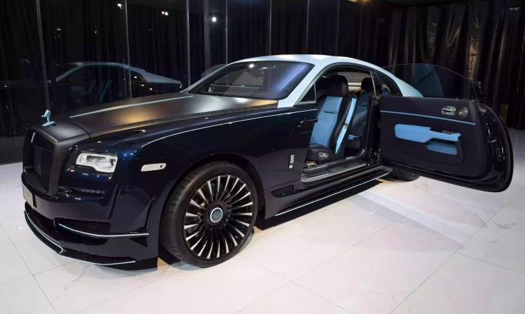 Rolls Royce Wraith Onyx Concept Midnight Sapphire Exotic Car for Sale in Dubai