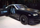 Rolls Royce Wraith Onyx Concept Midnight Sapphire Dealership in Dubai