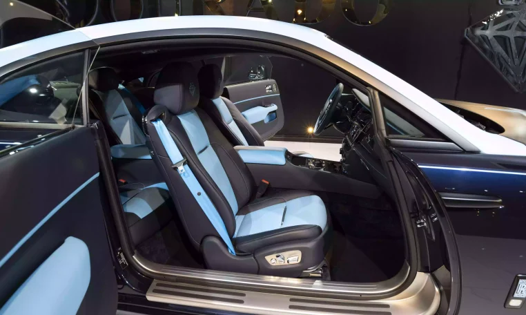 Rolls Royce Wraith Onyx Concept Midnight Sapphire Car Dealership in Dubai UAE