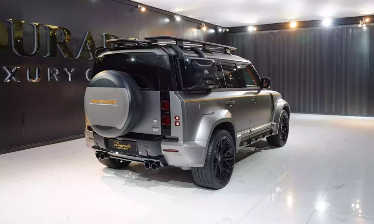 Land Rover Defender Lumma CLR LD Silicon Silver Matte LUXURY CAR Dealership