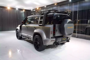 Land Rover Defender Lumma CLR LD Silicon Silver Matte Exotic Car Dealership Dubai UAE