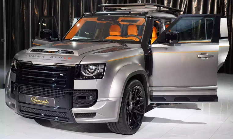 Buy Land Rover Defender Lumma CLR LD Silicon Silver Matte Exotic Car
