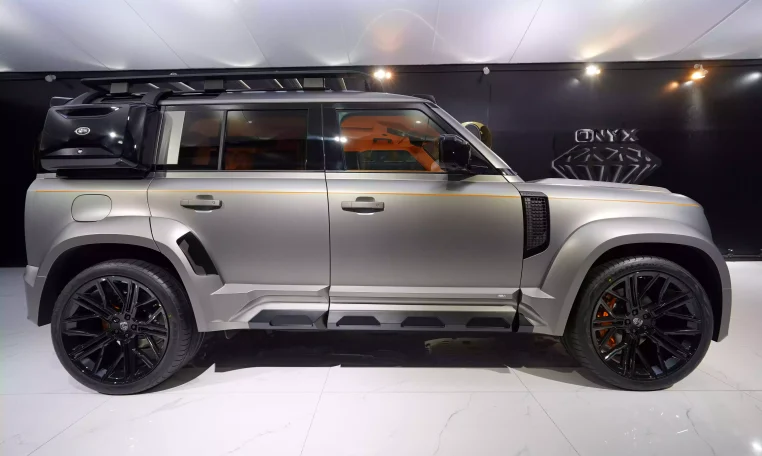 Land Rover Defender Lumma CLR LD Silicon Silver Matte Luxury Car for sale