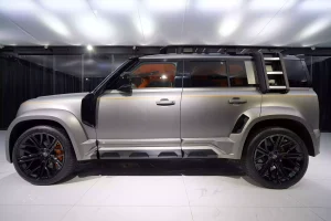 Land Rover Defender Lumma CLR LD Silicon Silver Matte Luxury Car for sale in Dubai