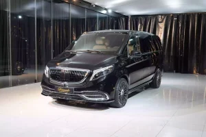 Mercedes-Benz V250D LWB Maybach Kit 2023 Black for Sale in Dubai