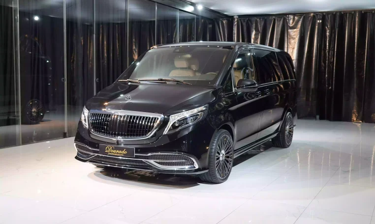 Mercedes-Benz V250D LWB Maybach Kit 2023 Black for Sale in Dubai