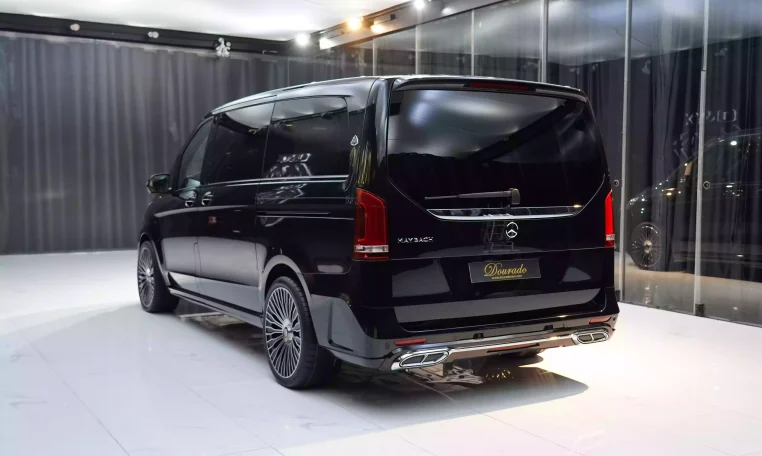 Mercedes-Benz V250D LWB Maybach Kit 2023 Black Super Car for Sale in Dubai