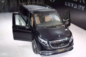 Mercedes-Benz V250D LWB Maybach Kit 2023 Black Luxury Car for Sale in Dubai