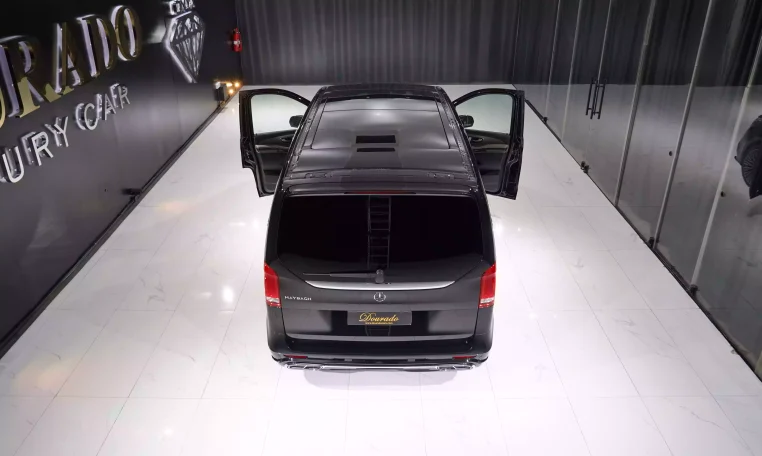 Mercedes-Benz V250D LWB Maybach Kit 2023 Black Exotic Car for Sale in Dubai