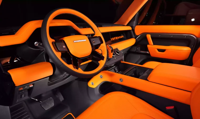 Land Rover Defender Lumma CLR LD Silicon Silver Matte Luxury Car for sale in Dubai UAE