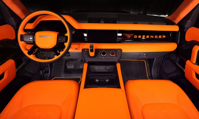 Land Rover Defender Lumma CLR LD 2023 Silicon Silver Matte Luxury Car for sale in Dubai UAE