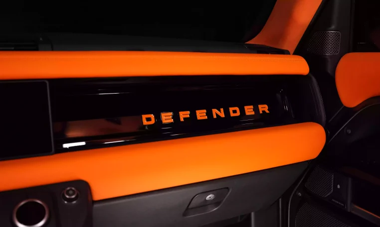 Dubai Land Rover Defender Lumma CLR LD 2023 Silicon Silver Matte Luxury Car for sale