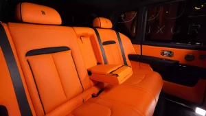 Rolls Royce Cullinan in Diamond Black Car Dealership in Dubai