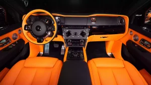 Rolls Royce Cullinan in Diamond Black Exotic Car Dealership in UAE